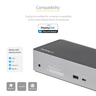 USB-C Dock - 4K Quad Monitor - 100W PD