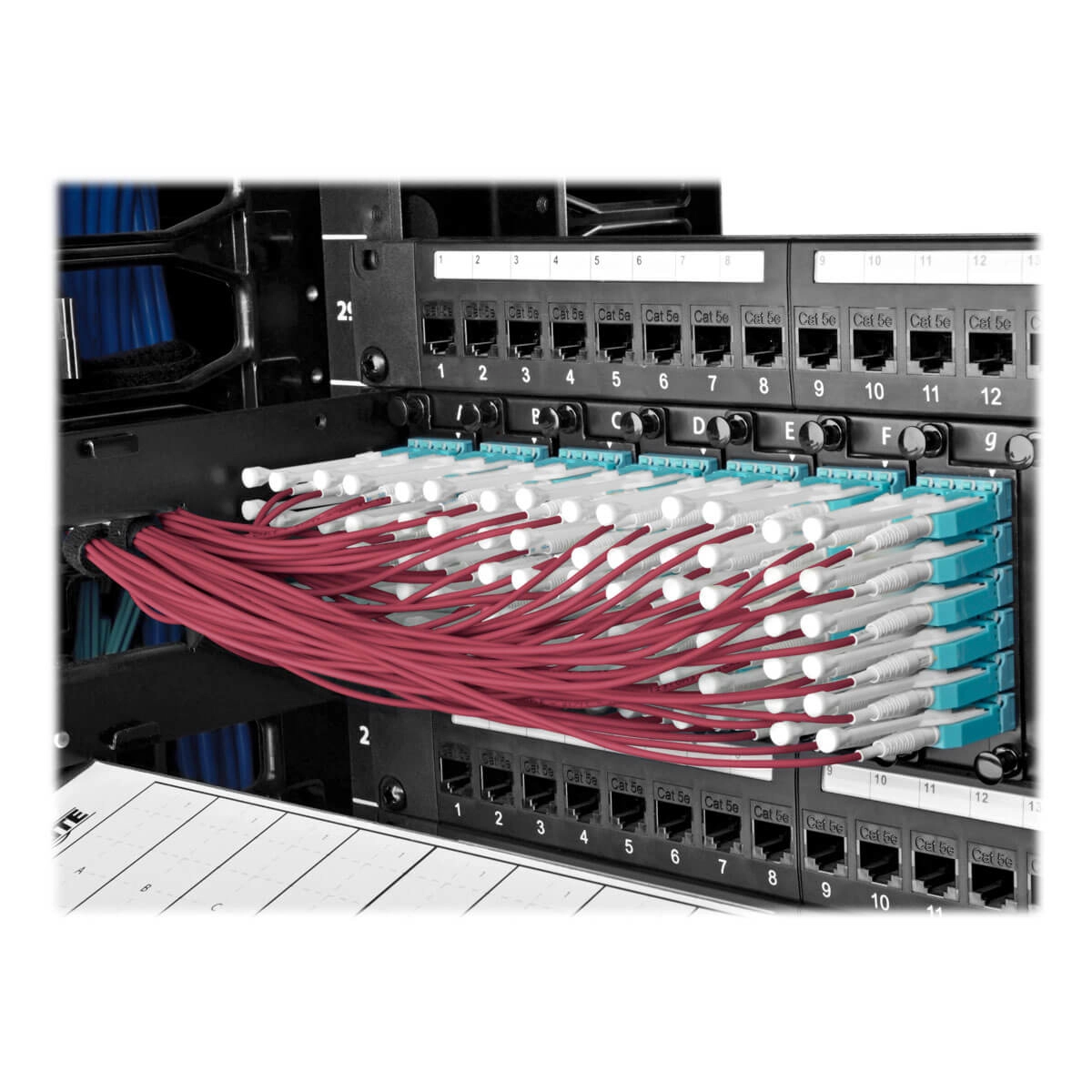 4M 10Gb Duplex MMF Fiber Cable OM4 LC/LC