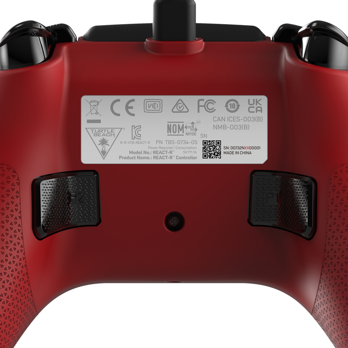 React-R Wired Controller Red