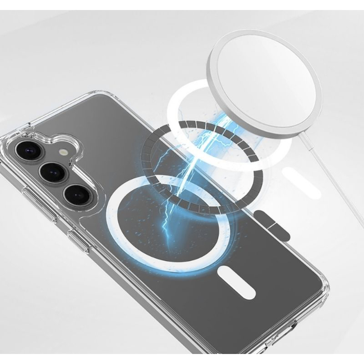 Spello Mag+ Clear Case Galaxy S24/S25 5G