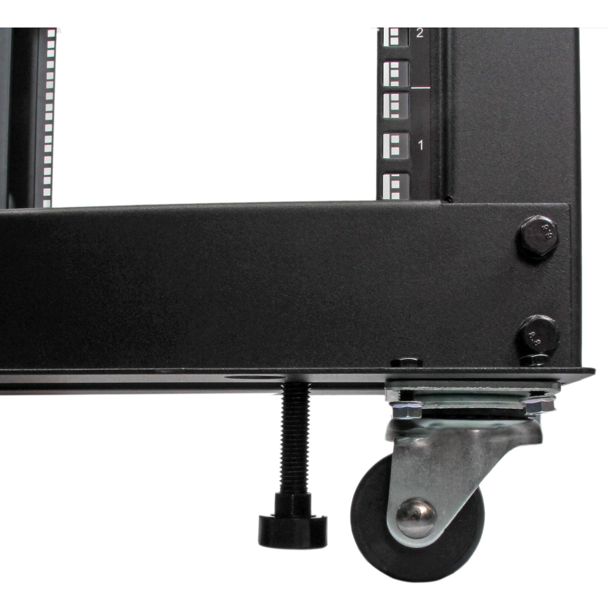 8U 19in Open Frame Server Rack Adj Depth