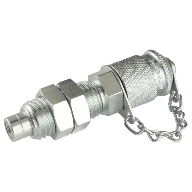 Spradow M16 X 2 Metric Male Bulkhead Coupling Test Point