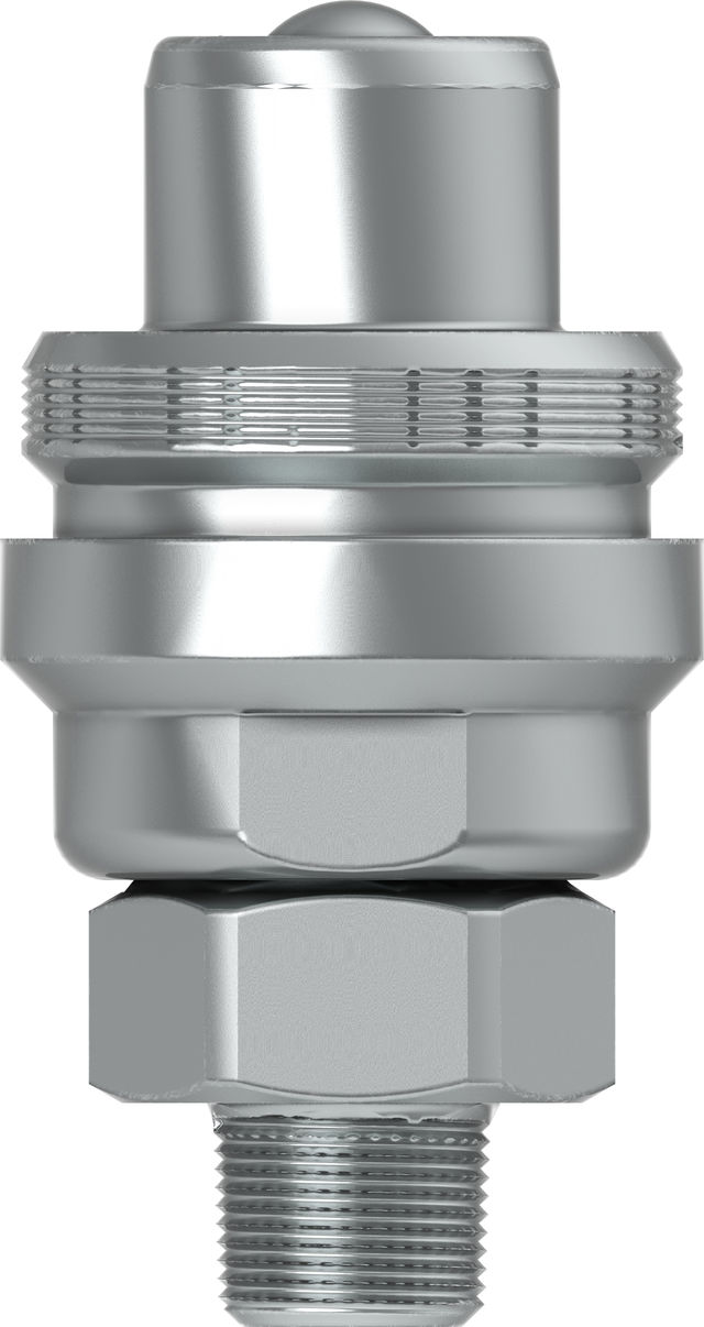Cejn Plug 1/4" NPT Male  NBR. Screw to connect
