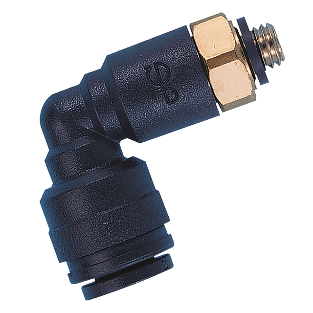 John Guest 4MM OD X M5 Swivel Elbow