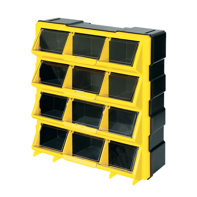 FT Pro Component Organiser 12 Pockets with Transparent Lid