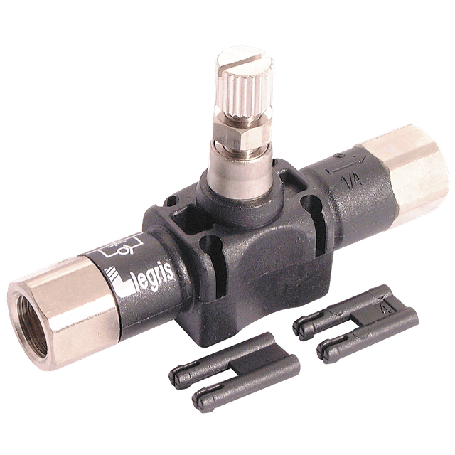 Parker Legris 1/8" In-Line - One Way Adjustment