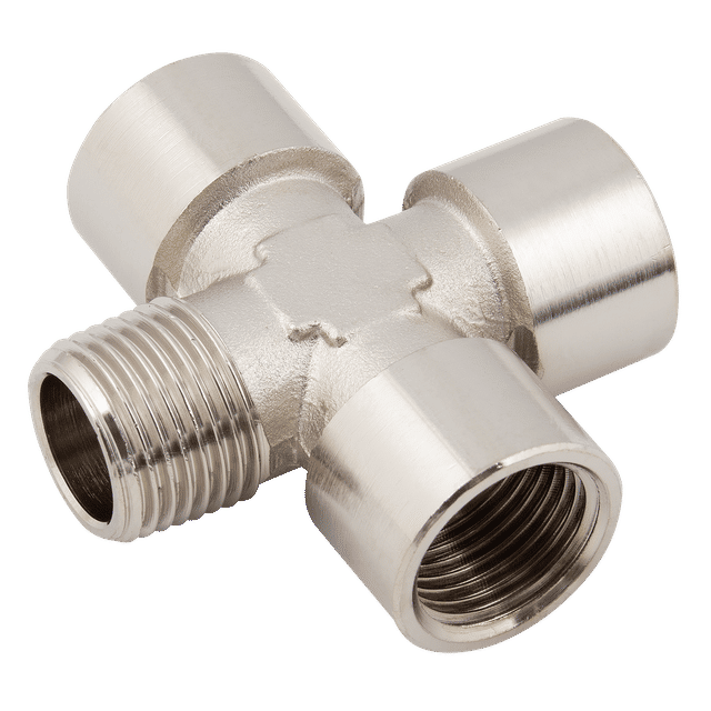 FT Pro 3/8" BSPT Male X 3/8" BSPP Female Equal Cross