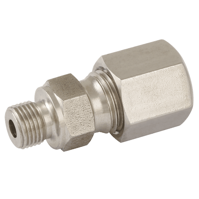 PH Industrie 6MM OD X 1/4" BSPP Male Stud (S) Form B