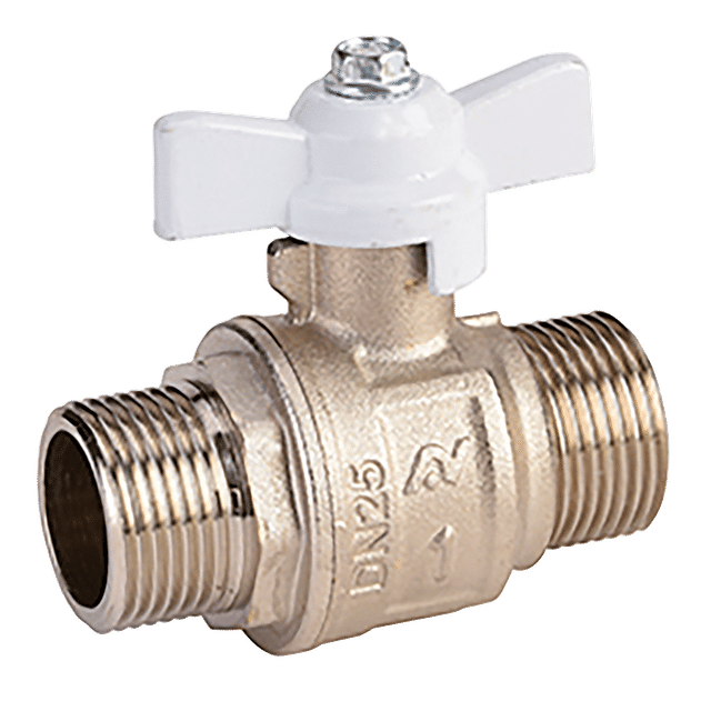 FT Pro 3/8" BSP Male Wing Ball Valve Use with Oxygen