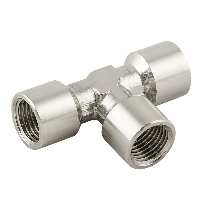 Aignep 1/4" BSPP Female Equal Tee