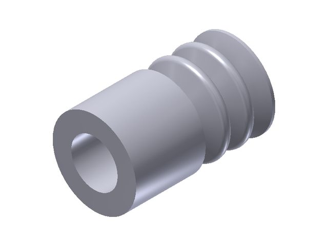 Piab VN 3-10-S 2.5 Bellows Vacuum Cup/Suction Cup