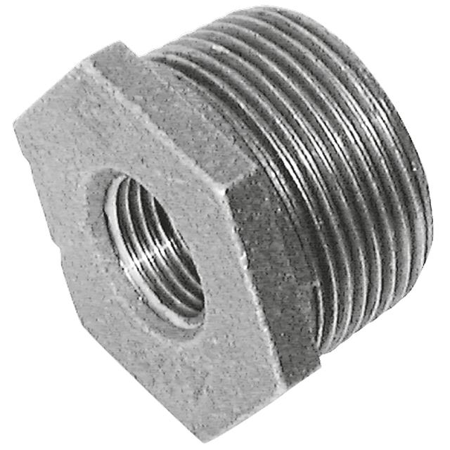Crane 1.1/4" X 3/4" BSPT Male/Female Hex Bush Galvanised