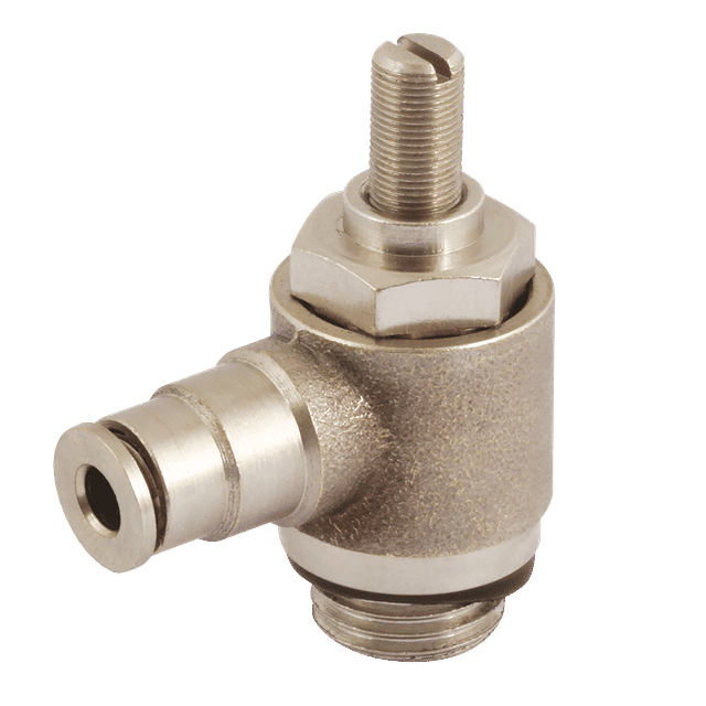 FT Pro 3/8" BSPP Male X 10MM OD Speed Control Valve