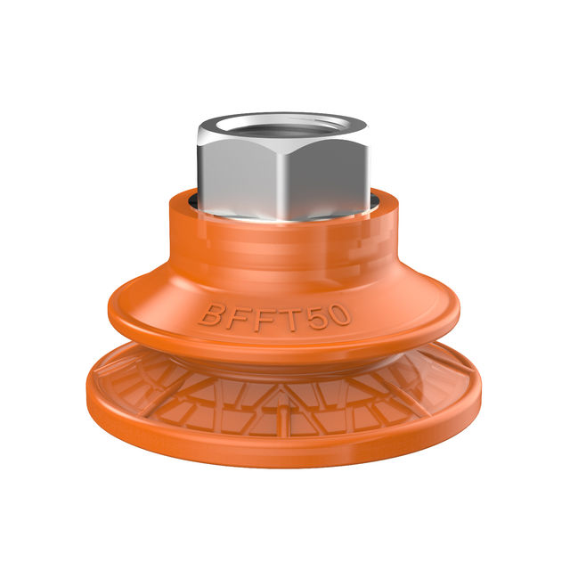 Piab Suction cup BFFT50P Polyurethane 60/60/30 G3/8" female, mesh filter
