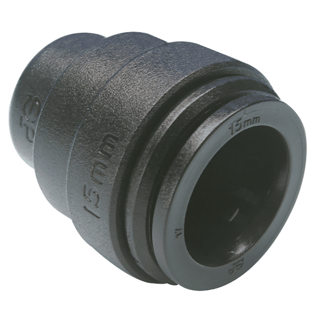 John Guest 22MM End Stop Black