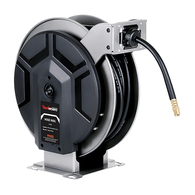 Redashe Heavy Duty Spring Rewind Reel 20M 1/2" ID Carbon Steel
