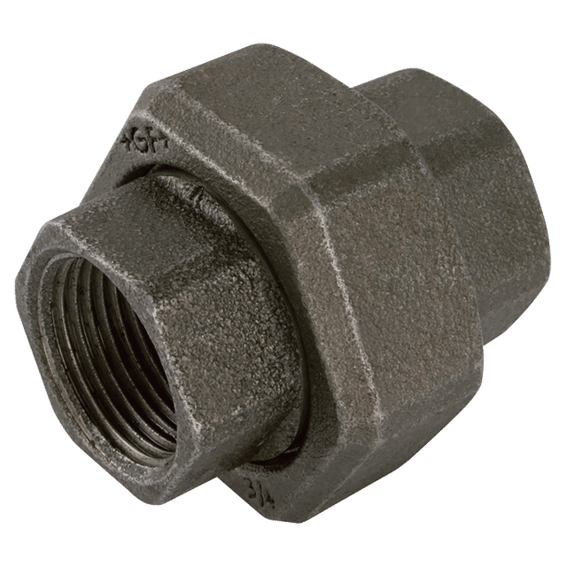 GF 2" BSPP Female T/Seat Union Black GF340