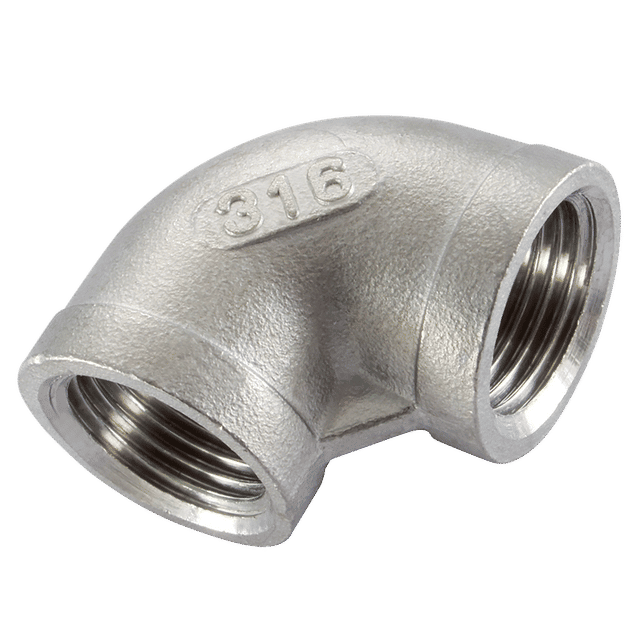 Haitima 2.1/2" BSP Female Equal Elbow 90 SS 316