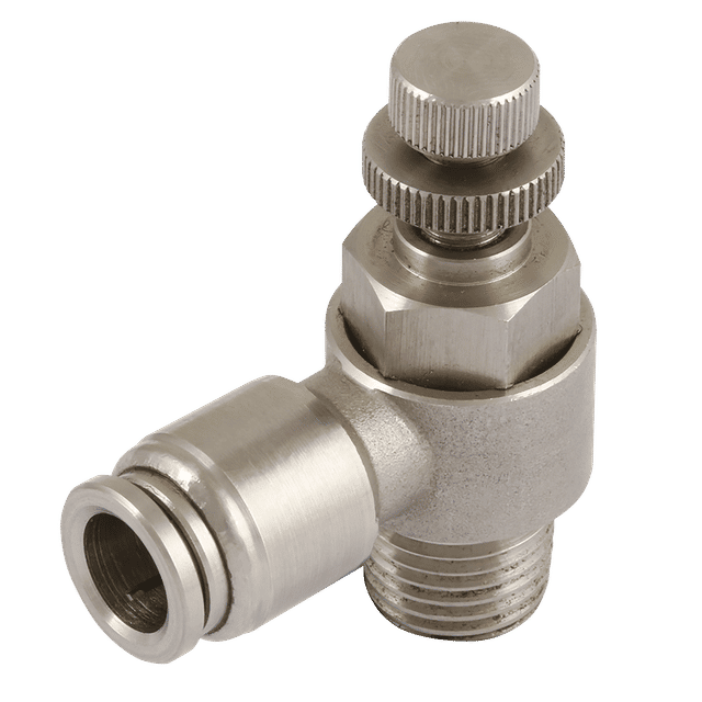 FT Pro 1/4" BSPP Male X 10MM OD Speed Control Valve