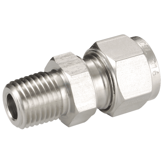 PANAM 12MM OD X 3/8" NPT Male Stud 316 SS