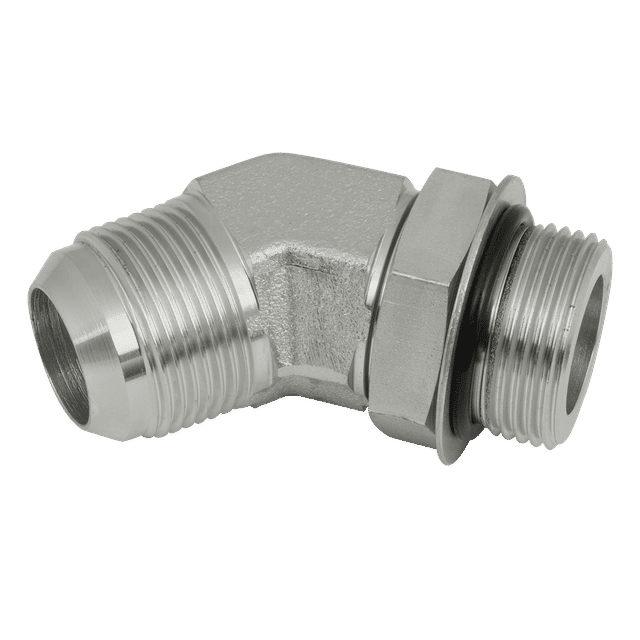 Brennan 3/4" JIC X 3/4"UNF M/M 45° POS.ELBOW