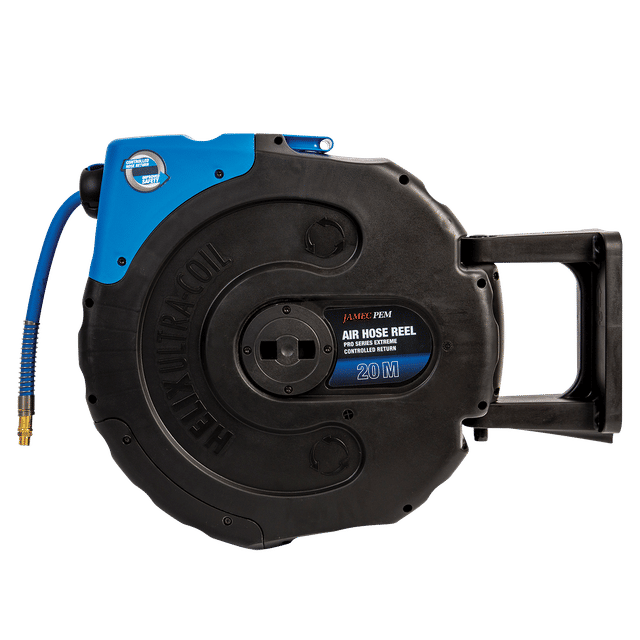 Jamec Pem Heavy Duty Air and Water Hose Reel Complete with Hose