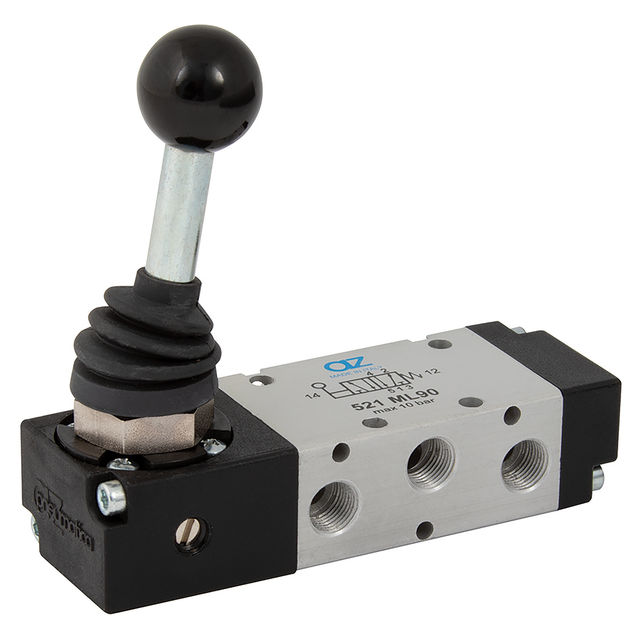 AZ Pneumatica 1/8" BSPP Female Lever Valve