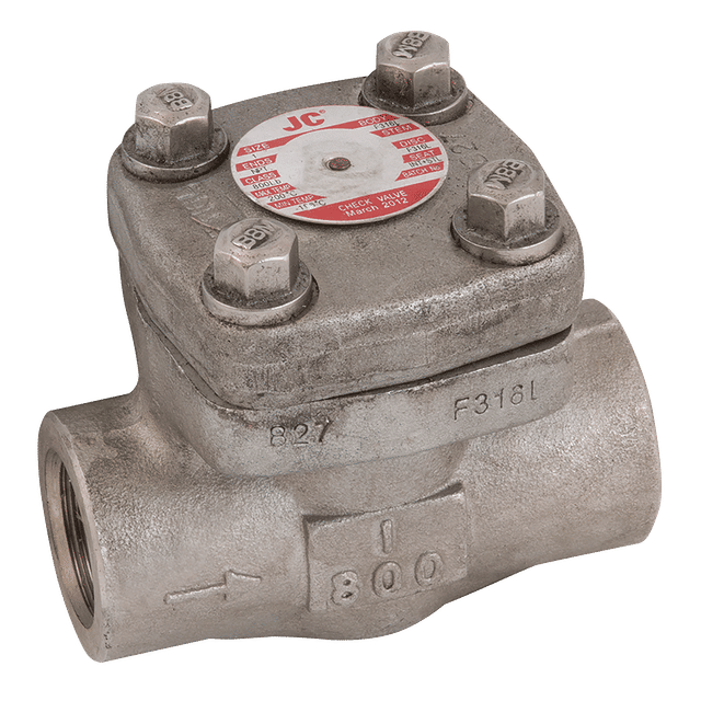 ICP Valves 1" NPT #800 Piston Check Valve 316L