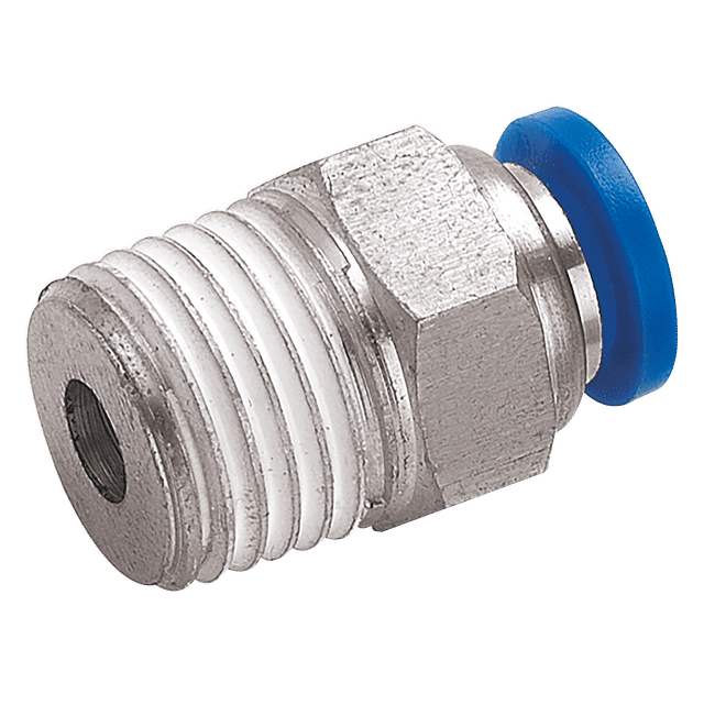 FT Pro 3/8" OD X 1/8" NPT Male Stud Push-in Hex