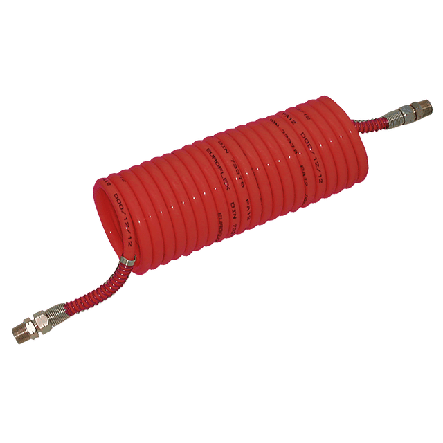 FT Pro Brake Re-Coil Tube 5.0M Red 1/2" BSPT