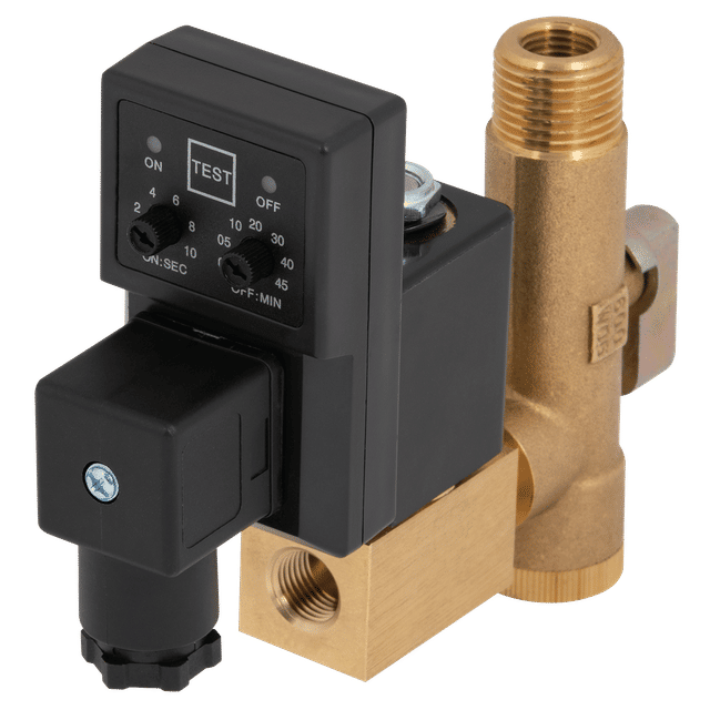 FT Pro 1/4" BSPP Female Drain Valve 24V DC