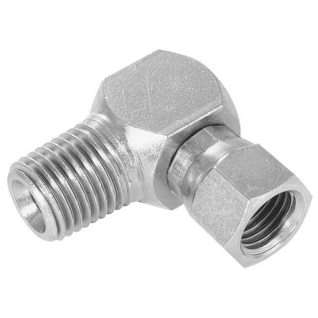 Burnett & Hillman 3/8" NPT X 9/16" JIC Elbow