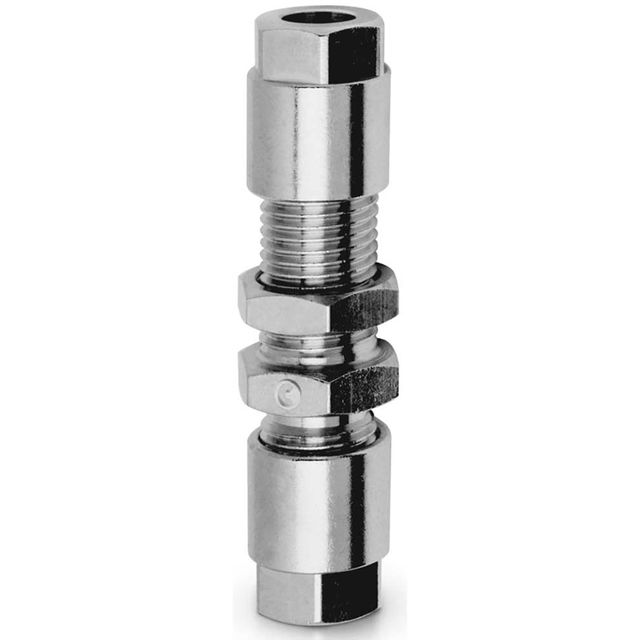 Camozzi Comp Fitting Bulkhead Connector 8MM Tube