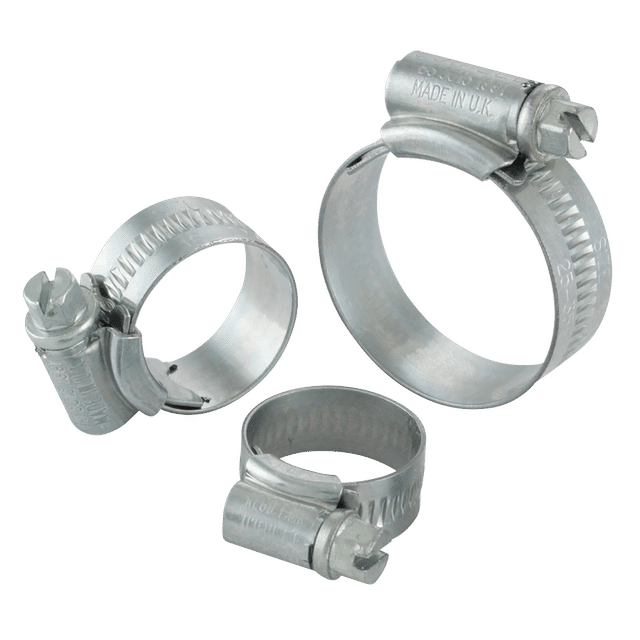 Jubilee Zinc Plated Mild Steel Clips Pocket Pack Of 24