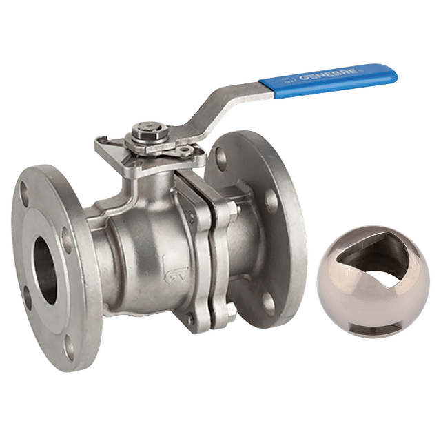 Genebre 1.1/2" ASA150 Fl SS 30O VPORT Dm BV LVR