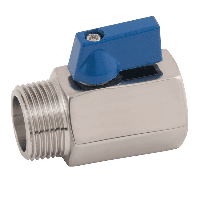Genebre 3/8" ST.ST. Mini Valve Male X Female