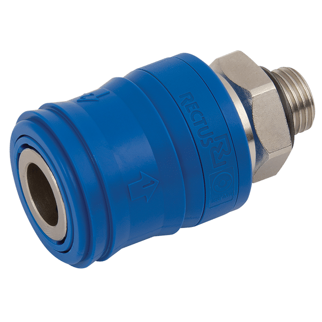 Parker Rectus 3/8" BSPP Male Coupling