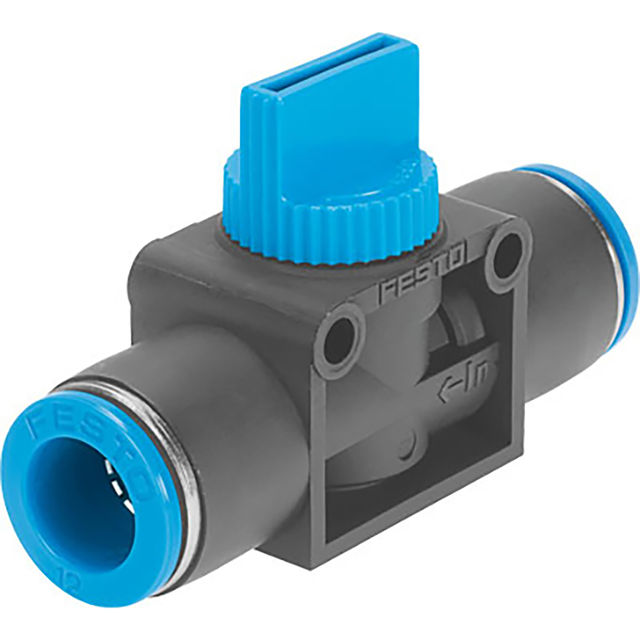 Festo HE-3-QS-10 Shut-Off Valve
