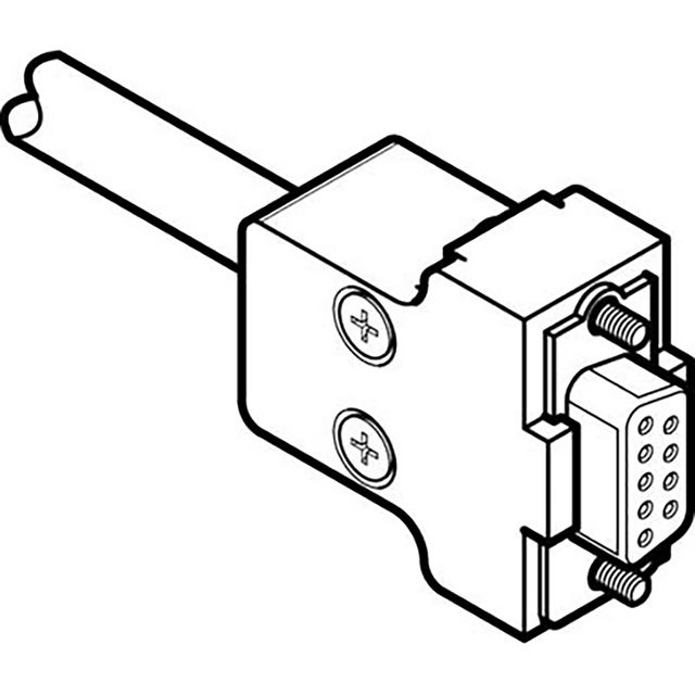 Festo KMP6-09P-8-2 5 Connecting Cable