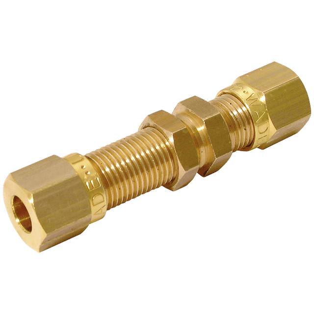 Wade OD Equal Ended Bulkhead Coupling