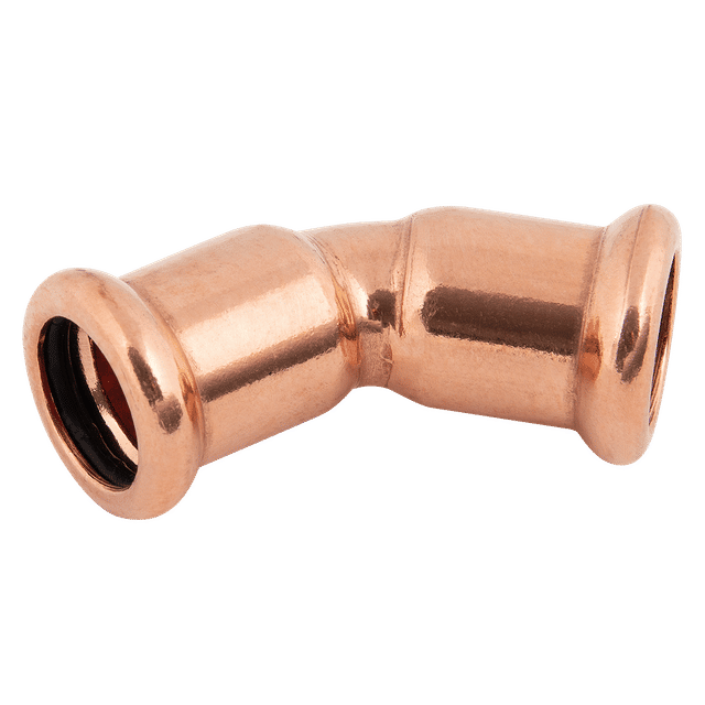 M-Press 28 X 28MM 45° Elbow Copper