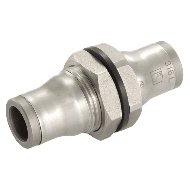 Parker Legris 8MM Equal Bulkhead Connector