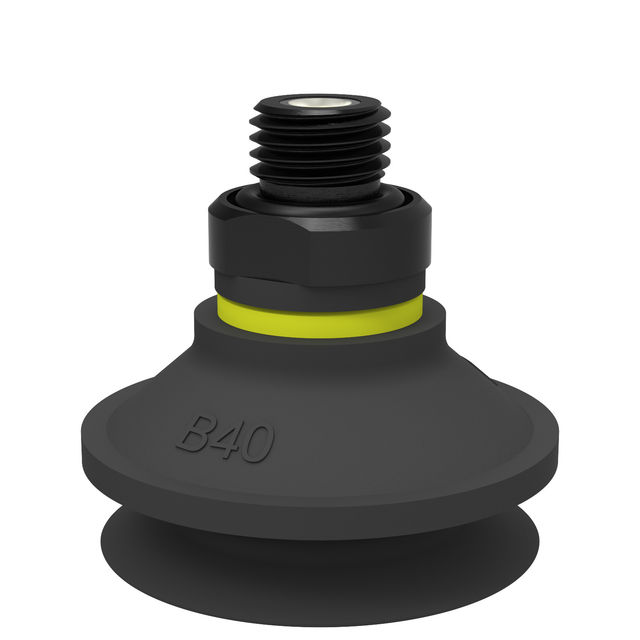 Piab Suction cup B40 Chloroprene, G1/4" male, with mesh filter