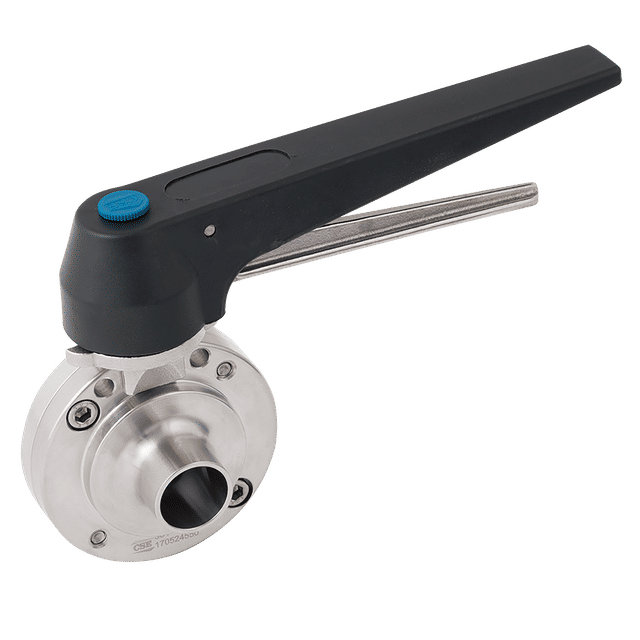 FT Pro 3" Weld End Sanitary Butterfly Valve