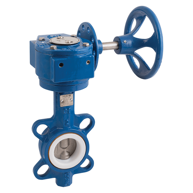 FT Pro 10" Wafer Butterfly Valve CI/SS/PTFE+Silicone