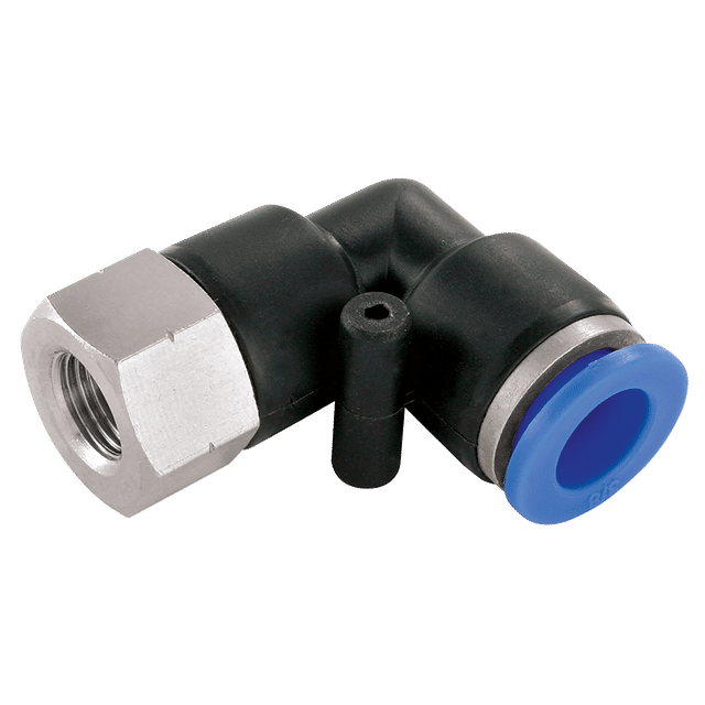 FT Pro 3/8" OD X 1/4" NPT Female Elbow Push-in