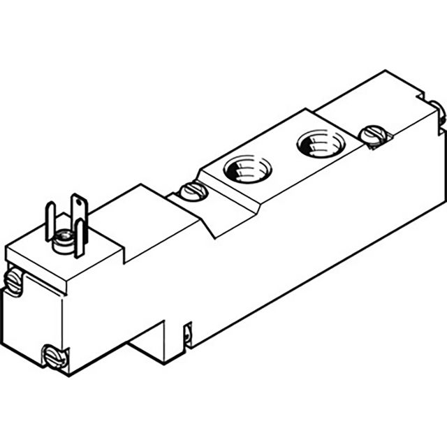 Festo MEBH-5/2-1/8-P-L-S-B Solenoid Valve