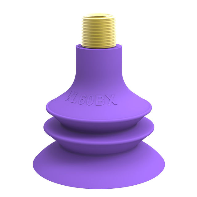 Piab Suction cup VL60BX, 3/8"NPT-1/4"NPSF