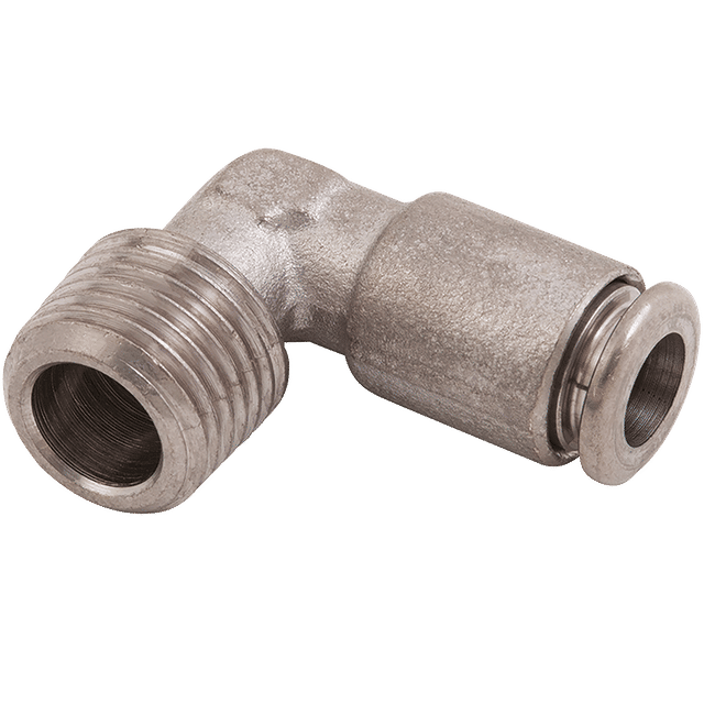 Metal Work Food Grade Stud Elbow 4MM to 1/8"