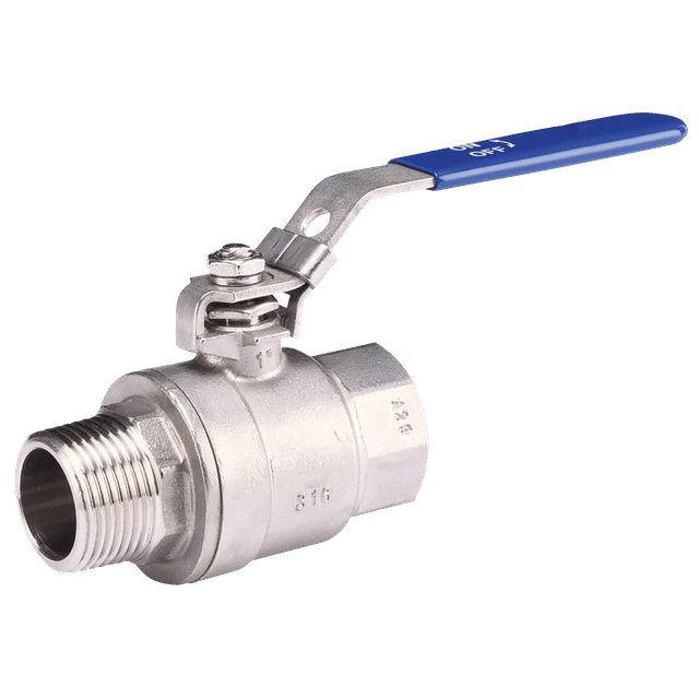 FT Pro 1" SS 2 PCE M X F Ball Valve PN50